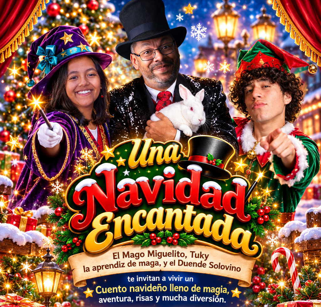 Una Navidad Encantada Mago Miguelito