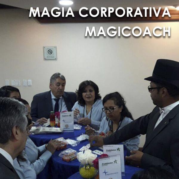 Show de magia corporativa - Magicoach Mago Miguelito