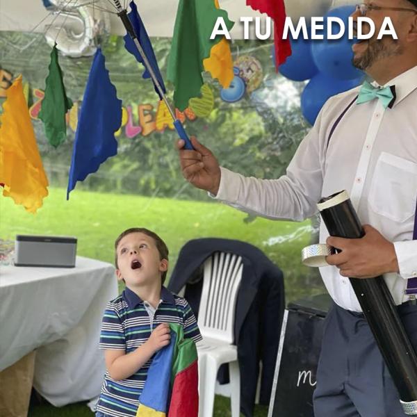 Paquete Fiesta a tu Medida Mago Miguelito